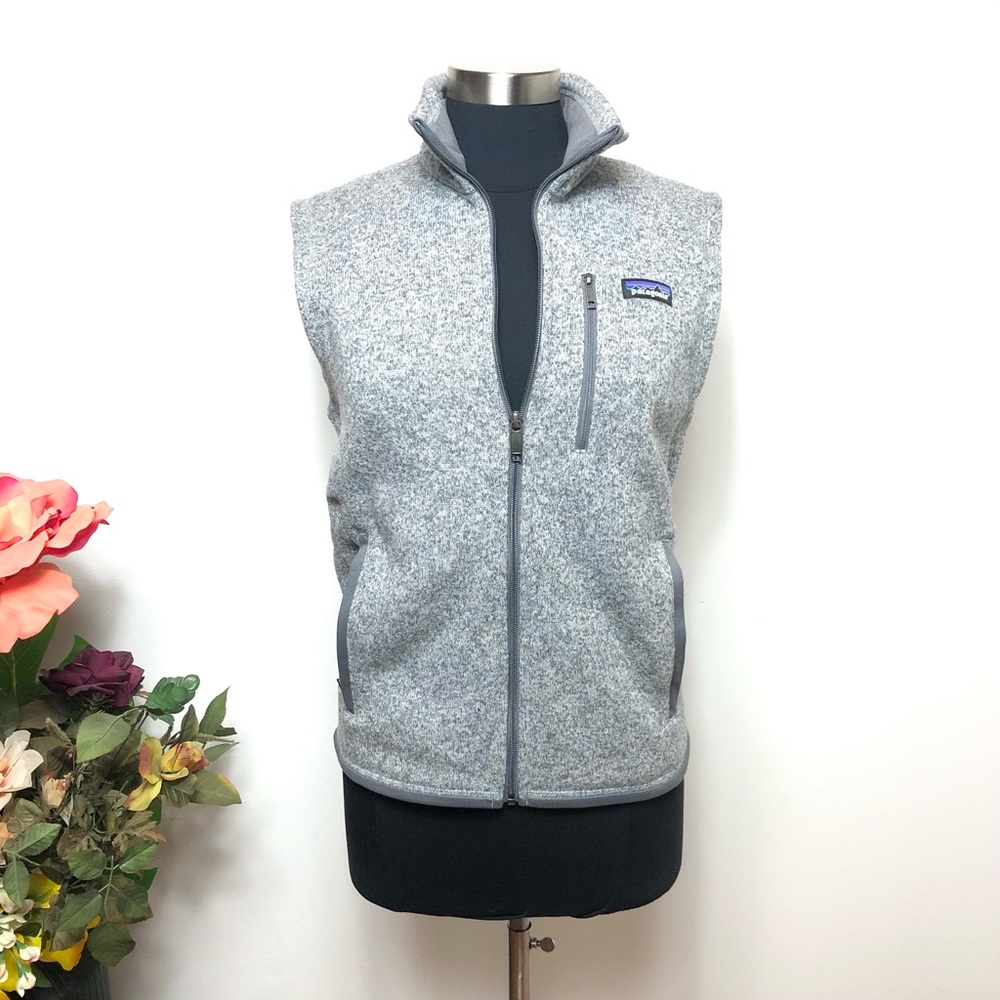 Patagonia Grey Better Sweater Vest - Size Small